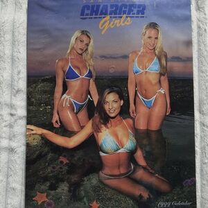 San Diego Chargers Girls Calendar 1999